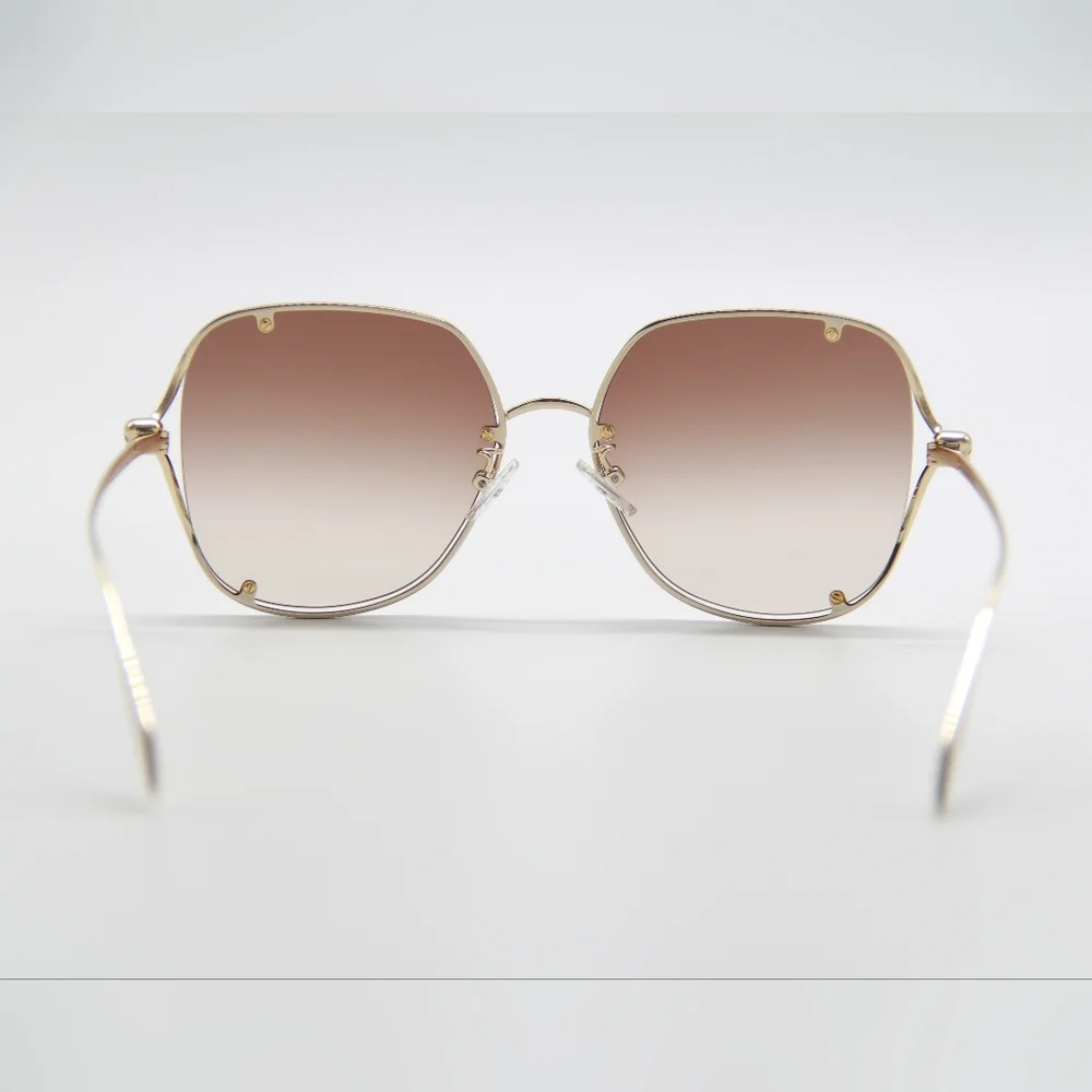 NEW ALEXANDER MCQUEEN AM0366S  002 UNISEX SUNGLASSES ALEXANDER MCQUEEN AM0366S - Picture 8 of 12